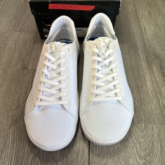 - Flux Adapt Trainer Barefoot Triple White Knit White Sole ATWW-0010 Men’s… main image 10